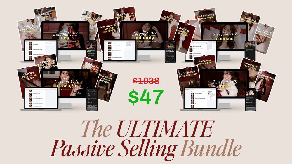 The Ultimate Passive Selling Bundle